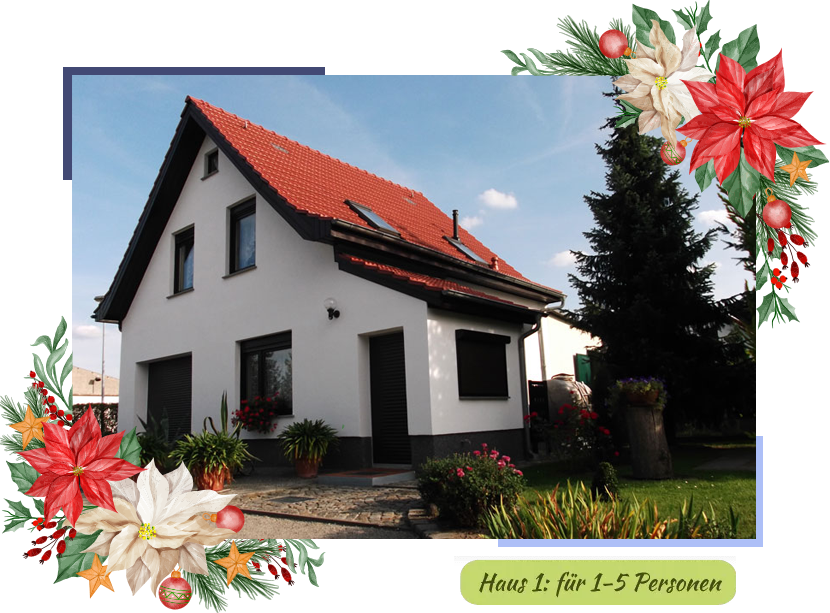 Ferienhaus 1 für 1 – 5 Personen